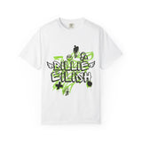Billie Eilish Inspired Dyed T-shirt – Grunge Angel Graffiti Edition Printify