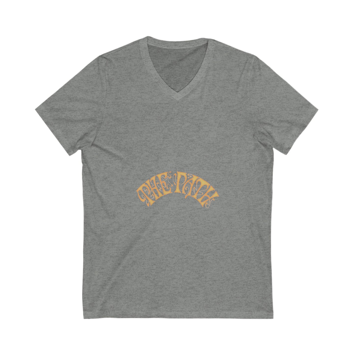 Golden Sun Collective Unisex Jersey Short Sleeve V-Neck Tee - snazzymerch