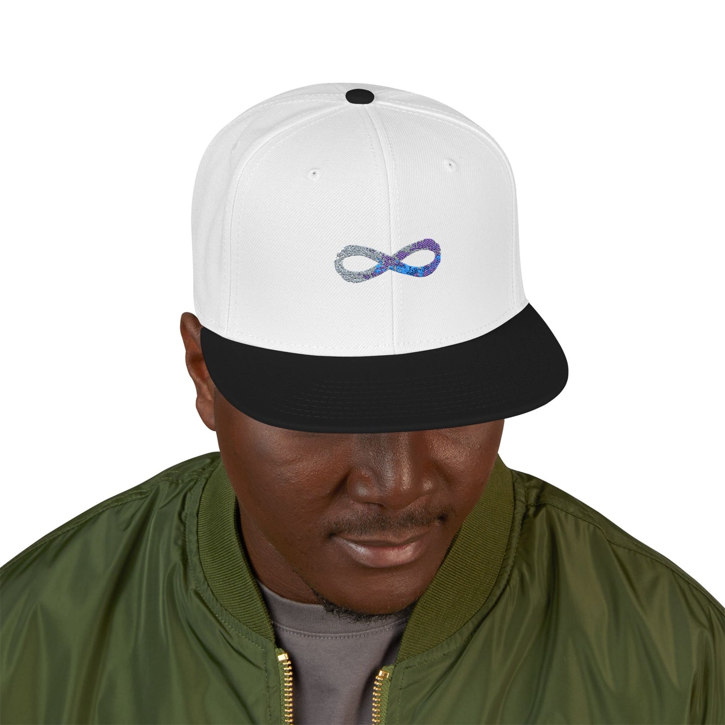 Cosmic Infinity Loop Snapback cap Printify