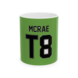 Minimal Bold Number Ceramic Mug, (11oz, 15oz) - snazzymerch
