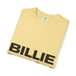 Billie Eilish Inspired Dyed T-shirt – Stacked Glow Text Edition Printify