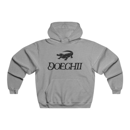 Red Typography Men's NUBLEND® Hooded Sweatshirt - snazzymerch