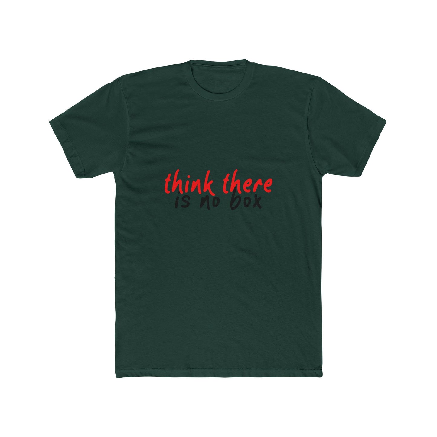 Think There Handwritten Unisex Cotton Tee - snazzymerch