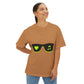 Neon Love Notes Unisex Oversized Boxy tee Printify