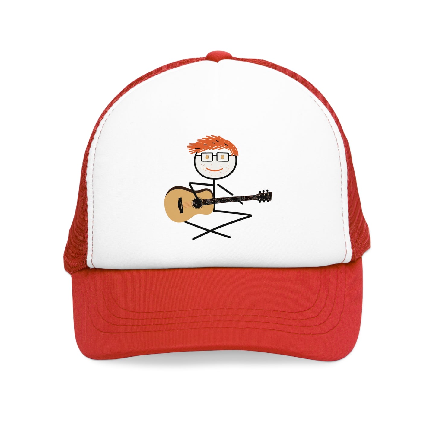 Ed Sheeran Guitar Mesh Cap | Adjustable & Stylish