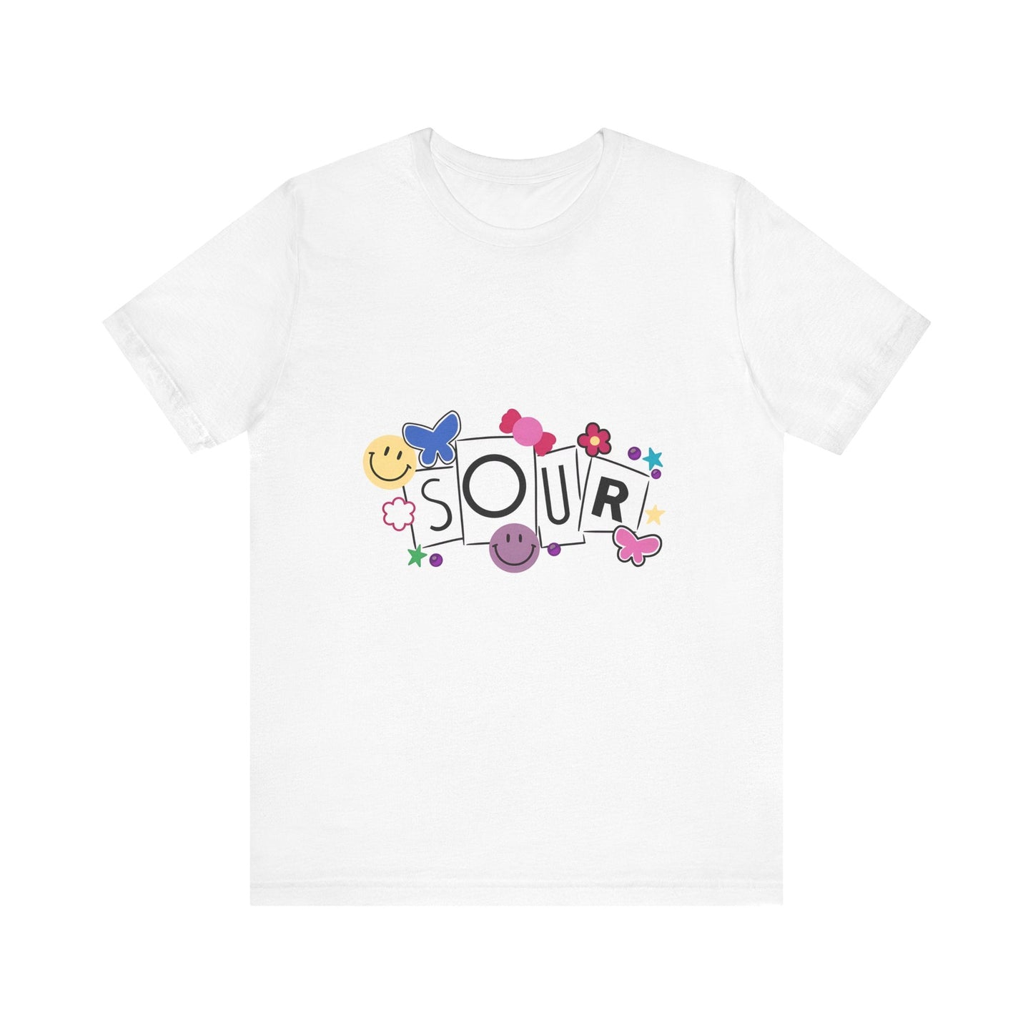 Olivia Rodrigo Unisex Jersey Short Sleeve Tee - Sour Printify