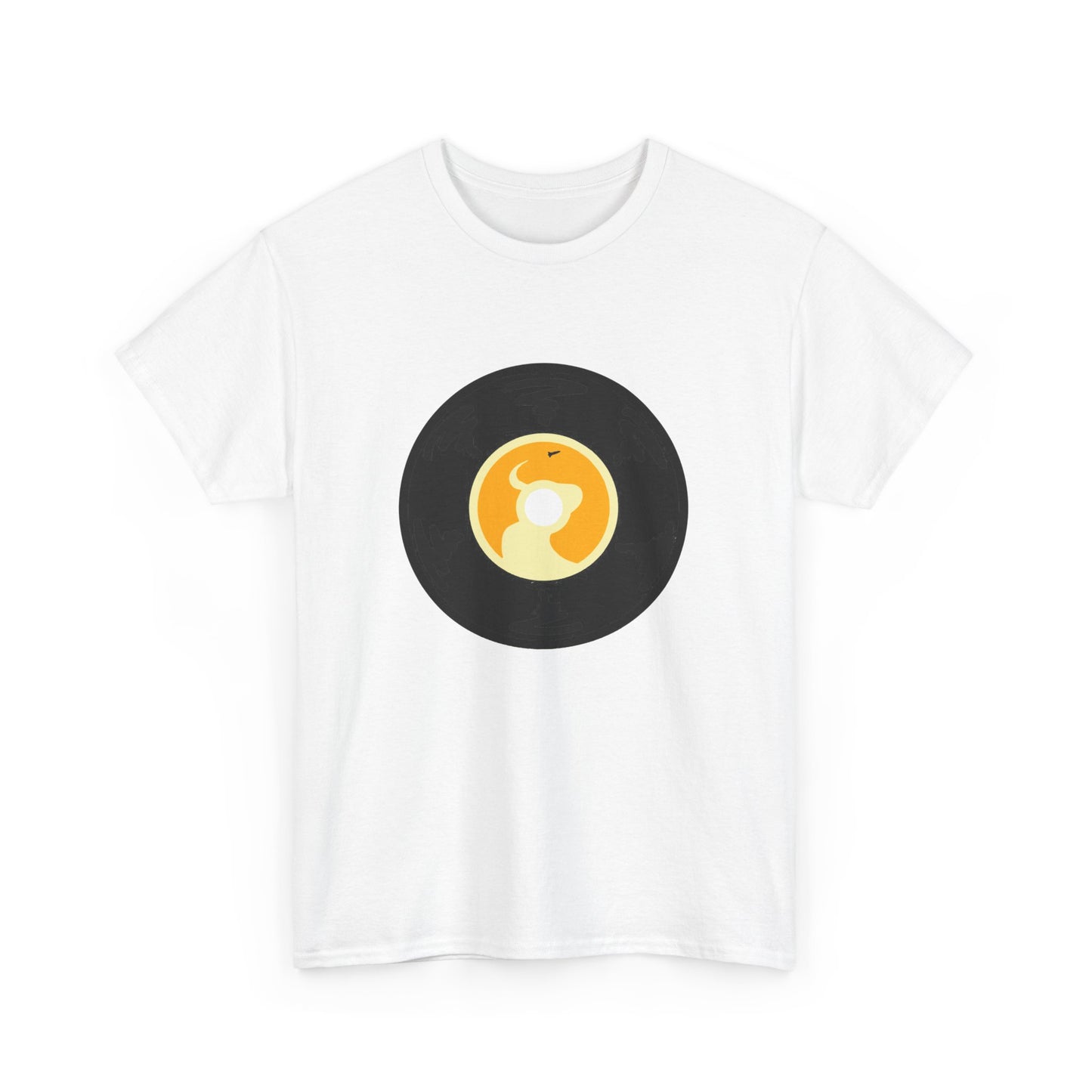 Crypto Rodeo Round Unisex Heavy cotton Tee Printify