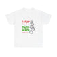 White Paw Print Unisex Heavy Cotton Tee Printify
