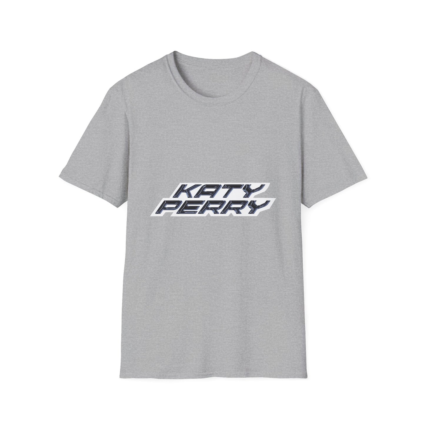 Chrome Katy Perry Logo - Unisex Softstyle T-shirt Printify