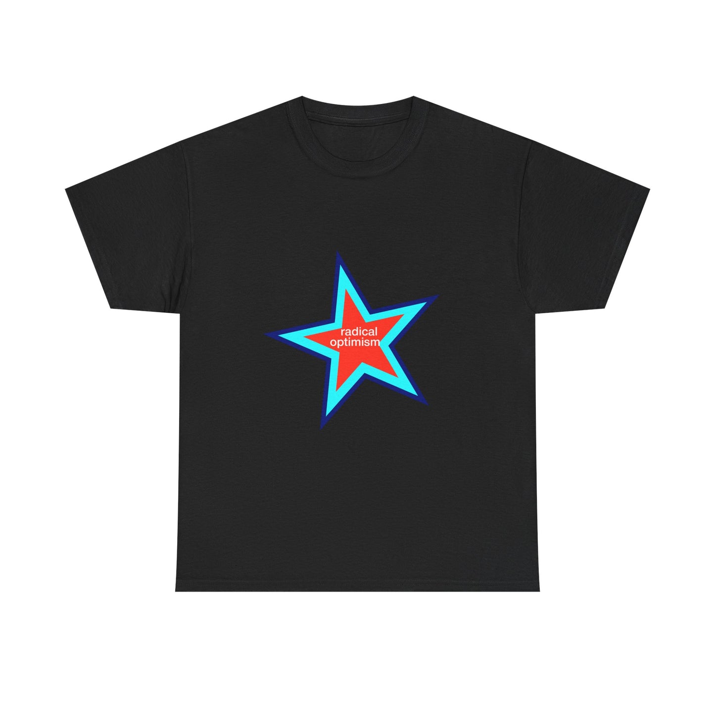 Power of Positivity Star Unisex Heavy Cotton Tee - snazzymerch