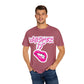 Whisper Lips Unisex Garment-Dyed T-shirt - snazzymerch