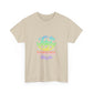 Vibrant Eye and Text Unisex Cotton Tee Printify