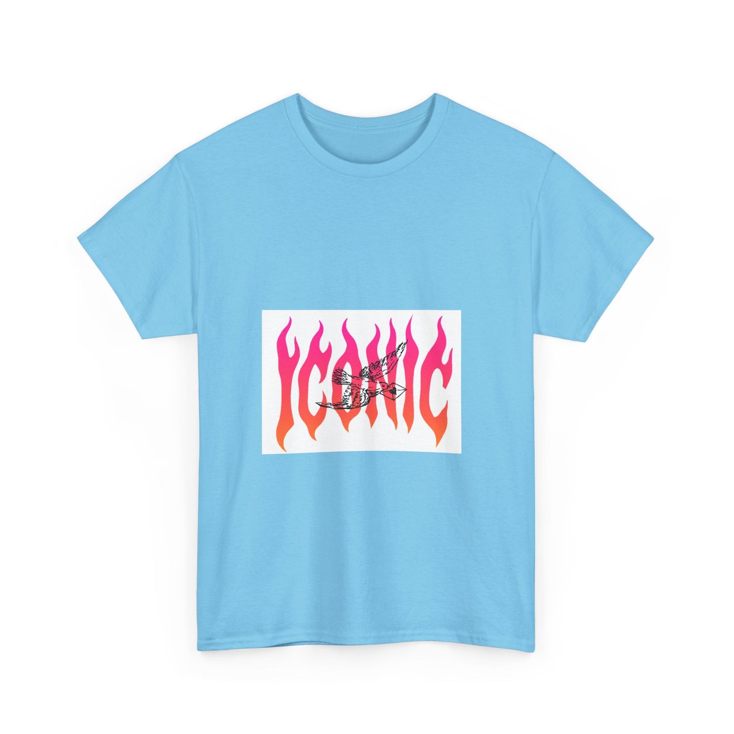 Flame Flight Iconic Unisex Heavy cotton tee Printify