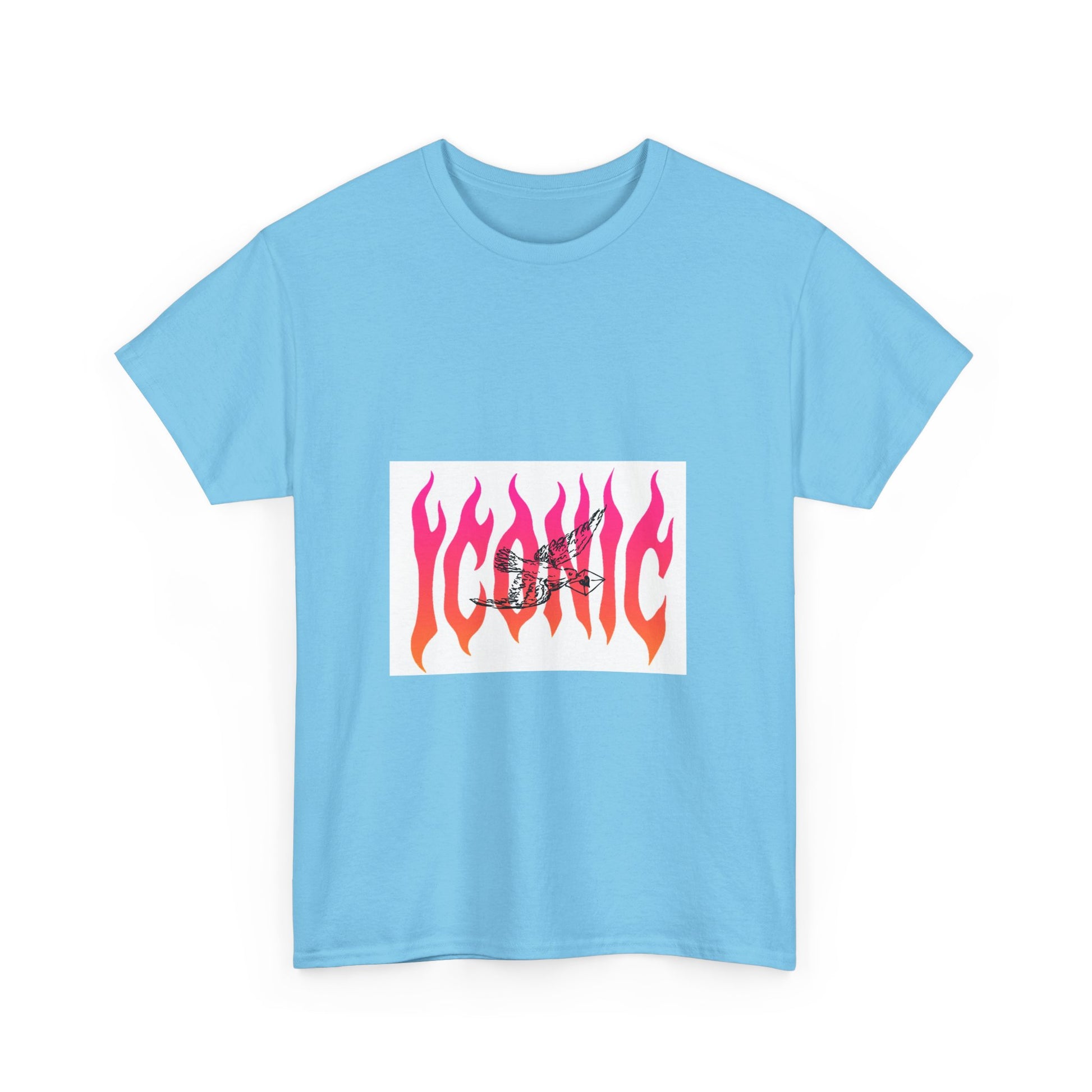 Flame Flight Iconic Unisex Heavy cotton tee Printify