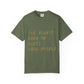 Know Myself Lyric Script Dyed Tshirt Printify