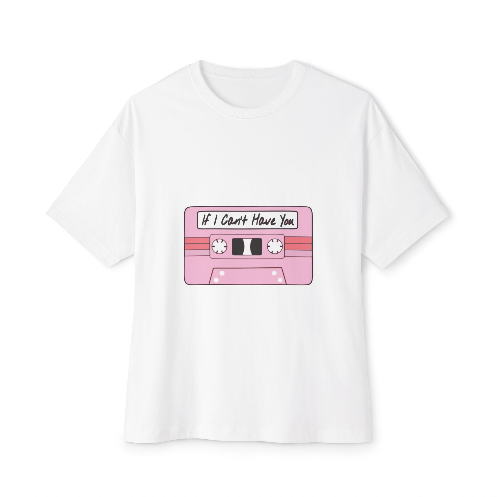 If I Can’t Tape Unisex Oversized Boxy Tee Printify