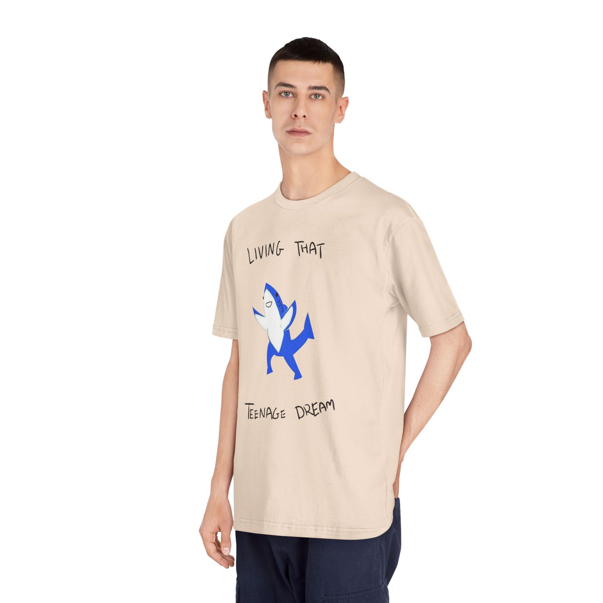 Linear Echo - Unisex Classic Crewneck T-shirt Printify