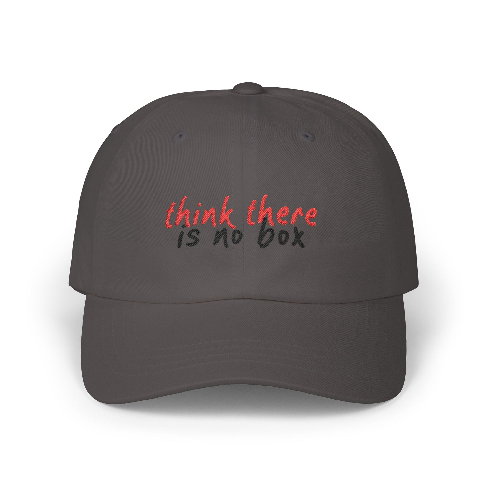 Think There Handwritten Classic Dad Cap - snazzymerch