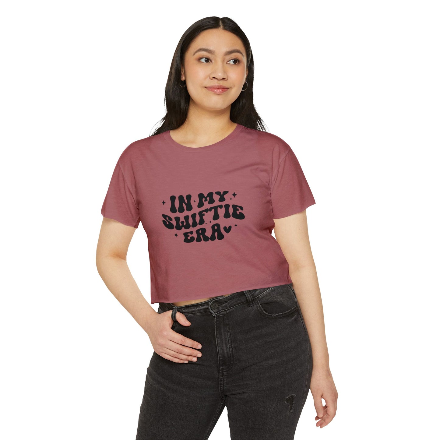 Retro Girl Power Women's Festival Crop Top - snazzymerch