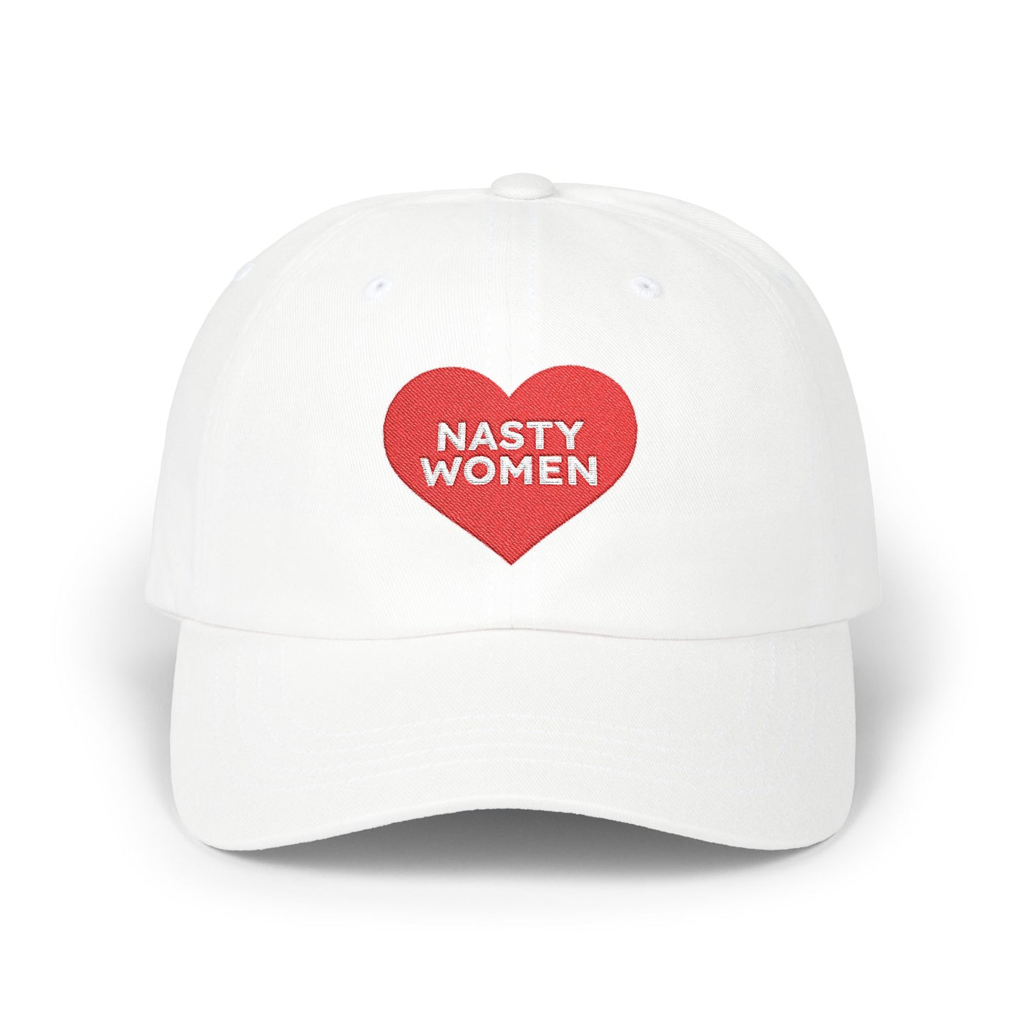 Nasty Women Heart Classic Dad Cap Printify