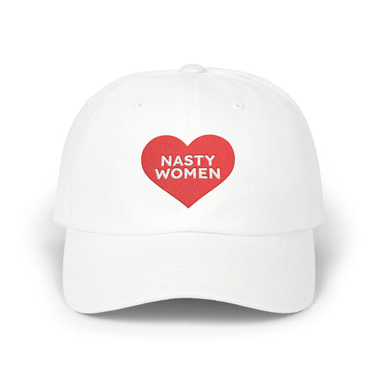 Nasty Women Heart Classic Dad Cap Printify