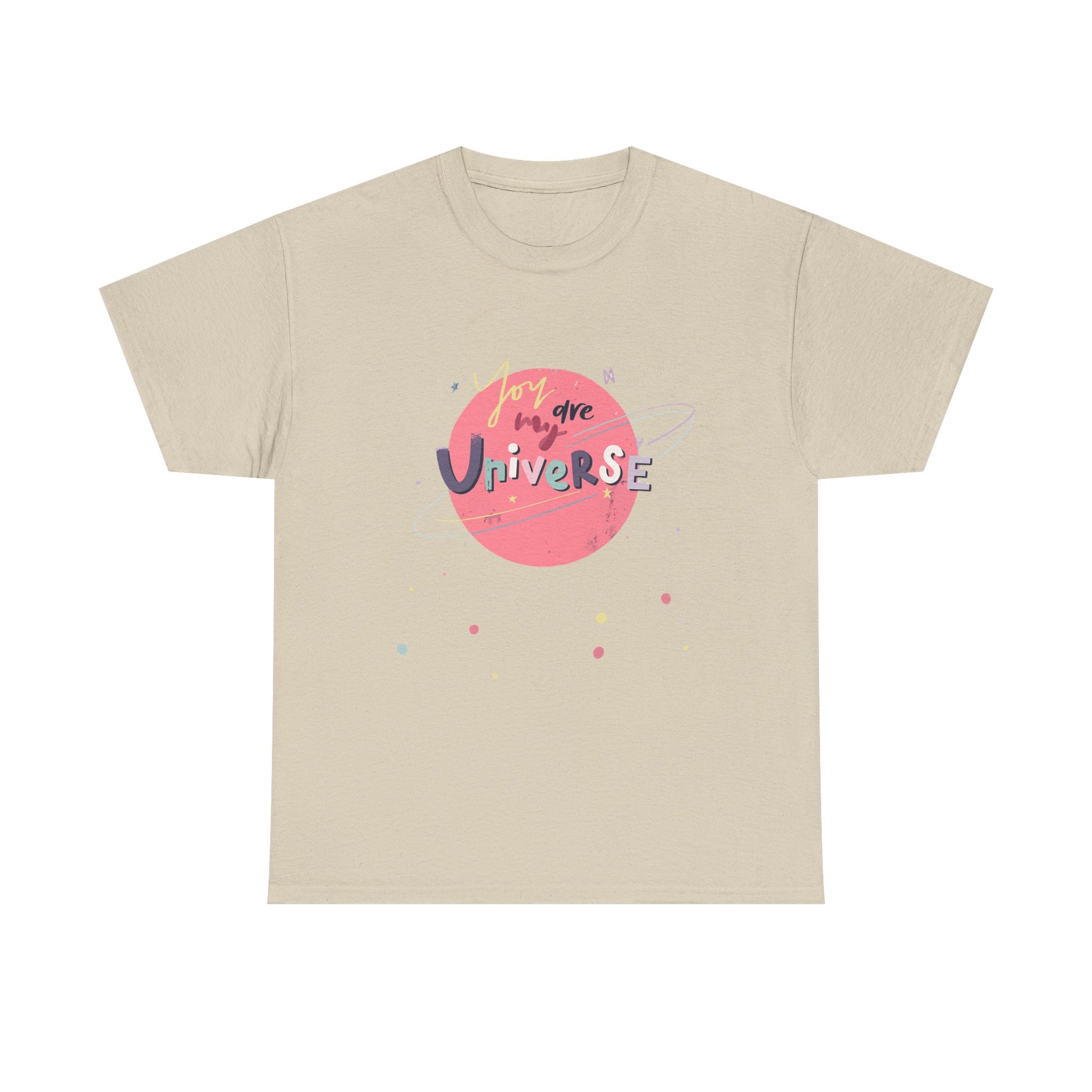 Pastel Planet & Universe Unisex Cotton Tee Printify