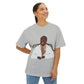 Vector Portrait Unisex Oversized Boxy Tee - snazzymerch
