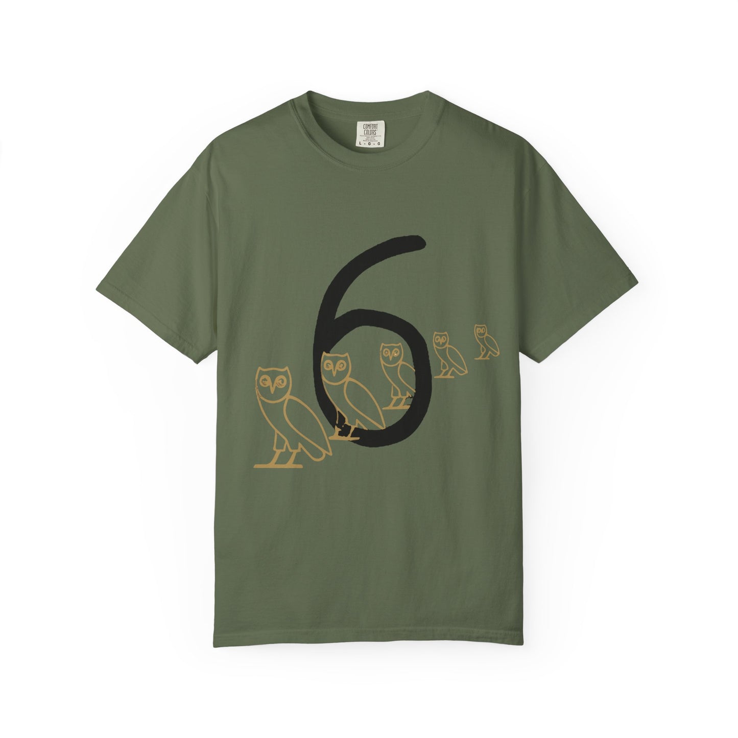 OVO Owl Evolution Dyed Tshirt Printify