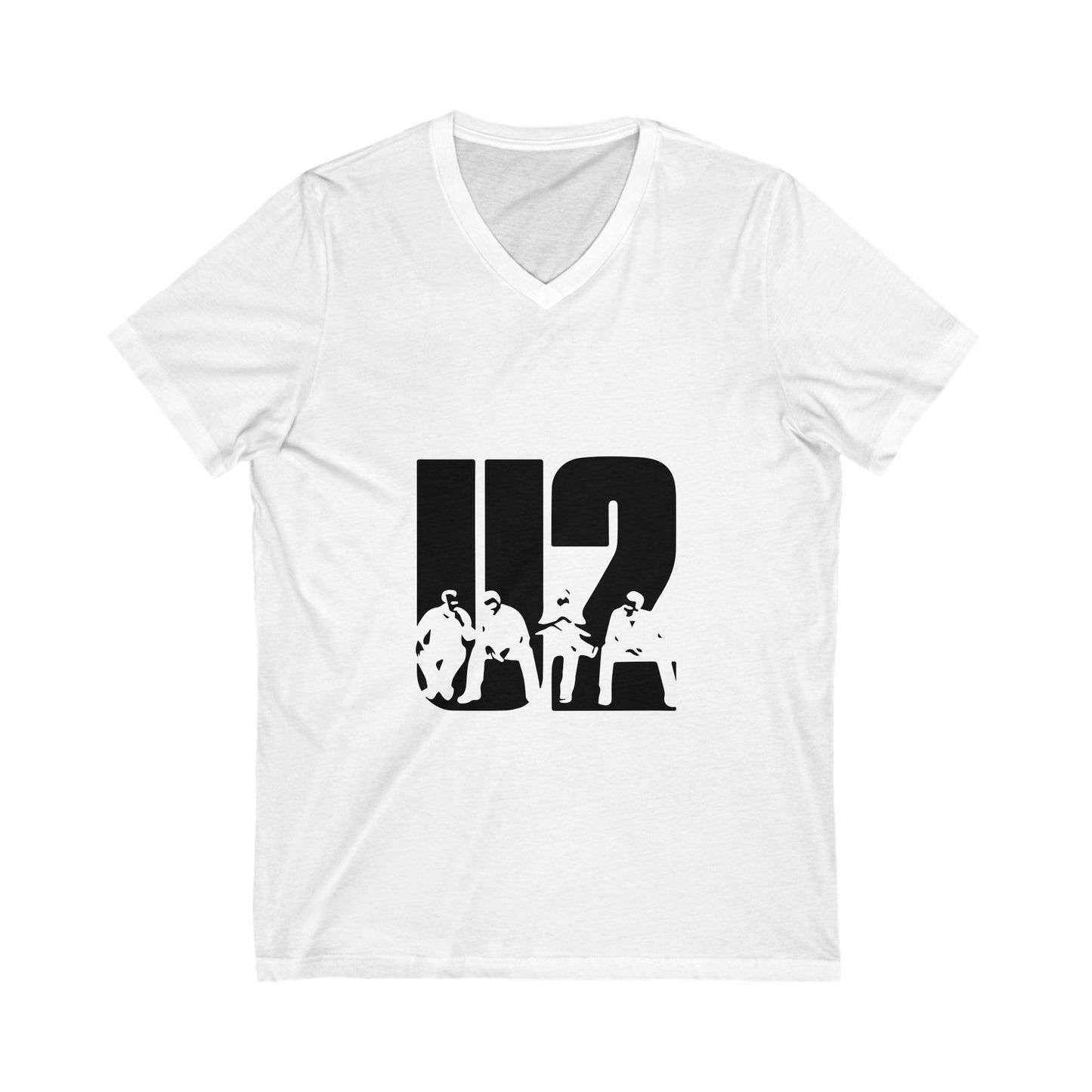 360 Graphic Unisex Jersey Short Sleeve V-Neck Tee - snazzymerch