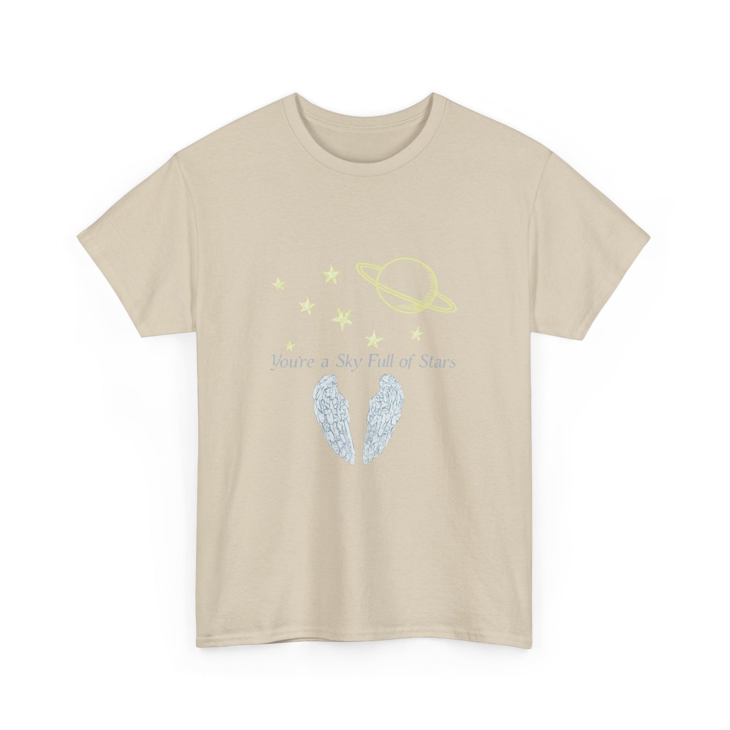 Starry Sky Wings Unisex Cotton Tee Printify