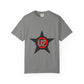 Retro Star Emblem Unisex Garment-Dyed T-shirt - snazzymerch