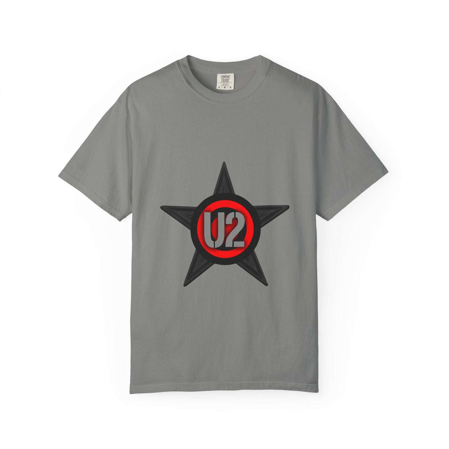Retro Star Emblem Unisex Garment-Dyed T-shirt - snazzymerch