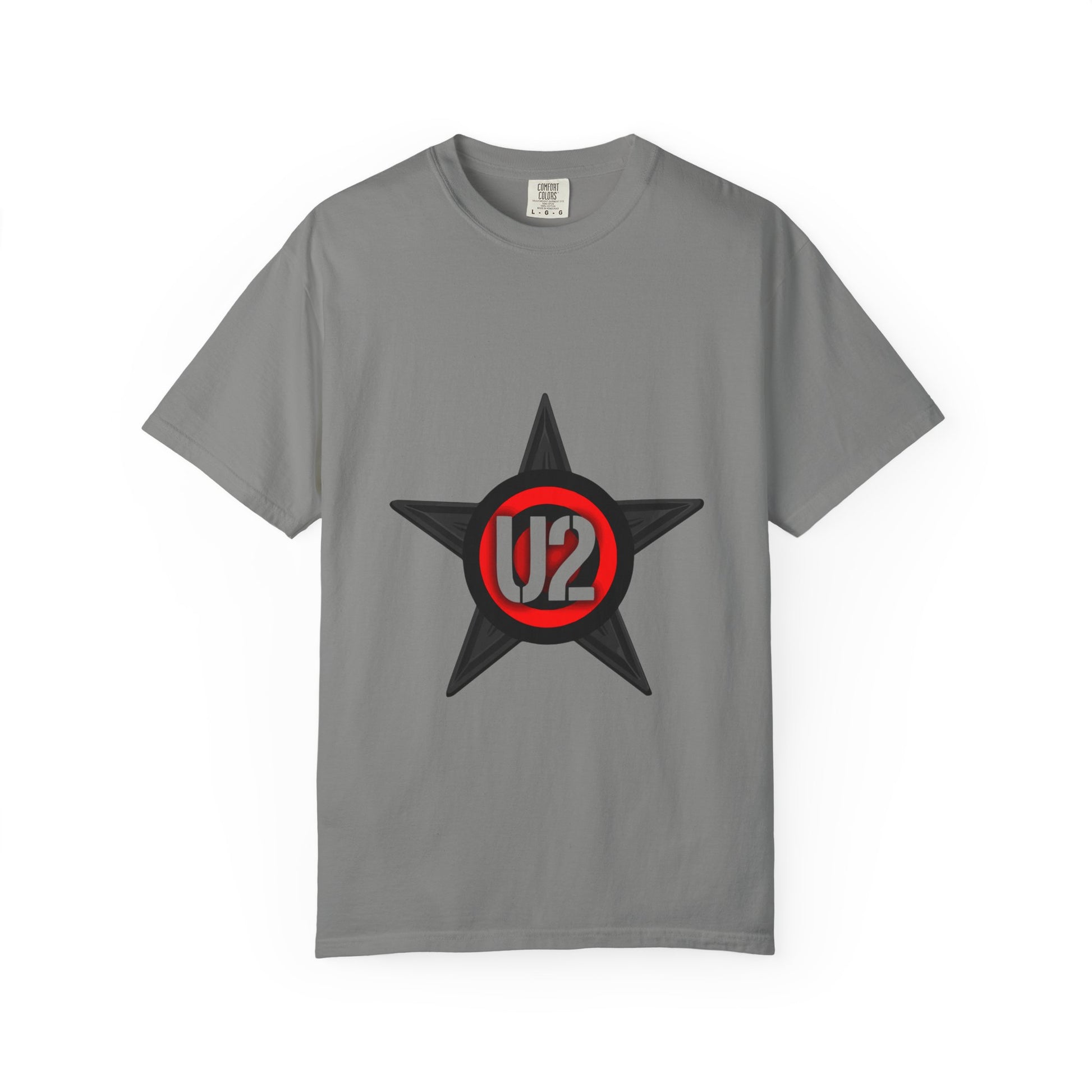 Retro Star Emblem Unisex Garment-Dyed T-shirt - snazzymerch