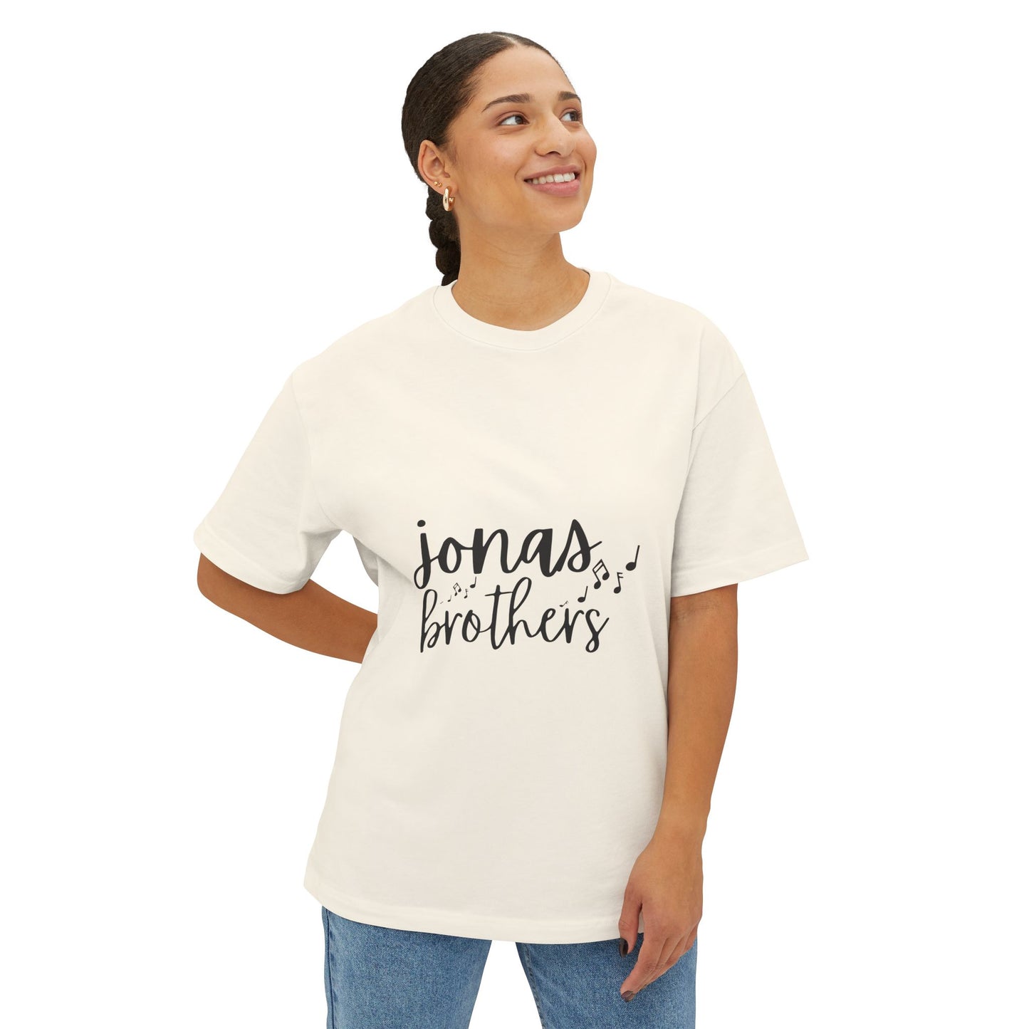 Clean White Unisex Oversized Boxy Tee - snazzymerch