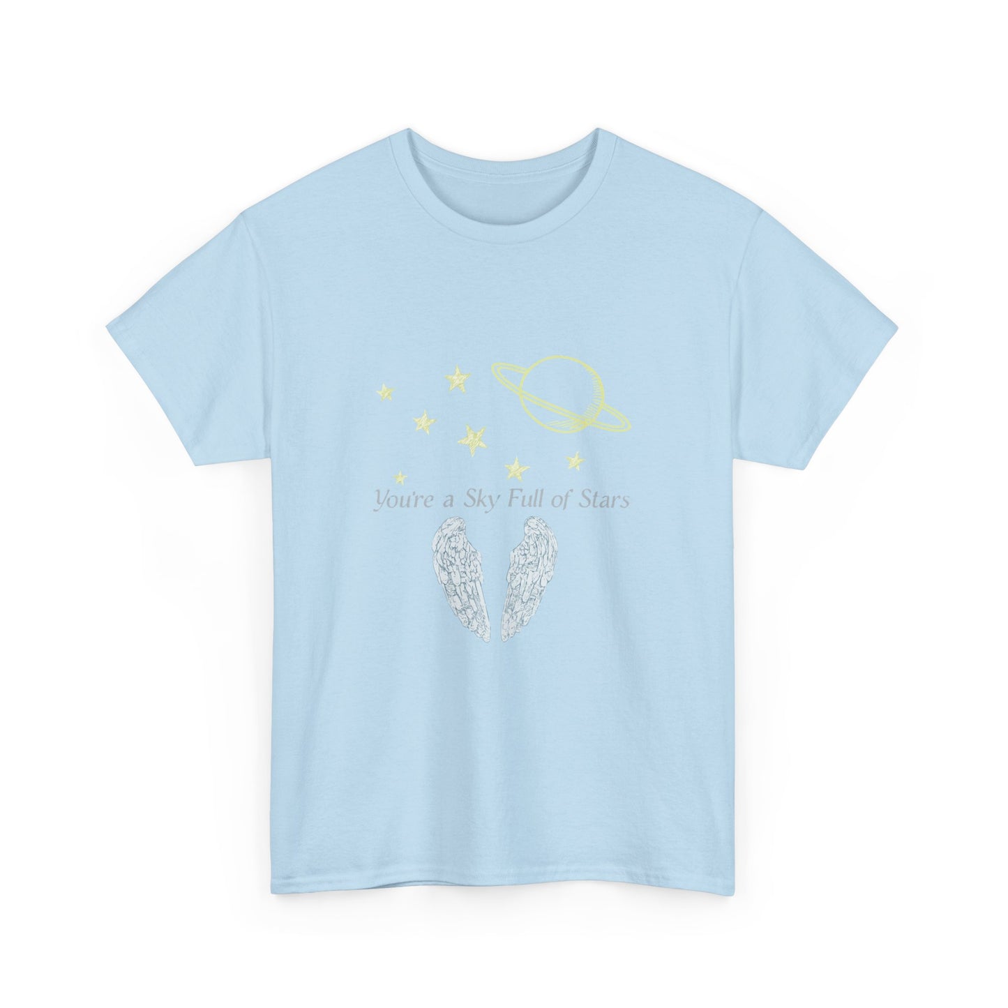Starry Sky Wings Unisex Cotton Tee Printify