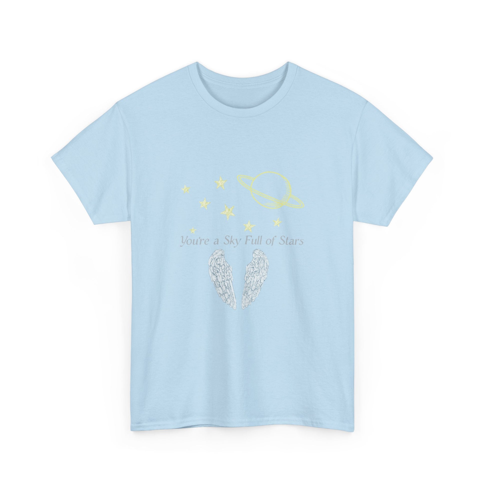 Starry Sky Wings Unisex Cotton Tee Printify