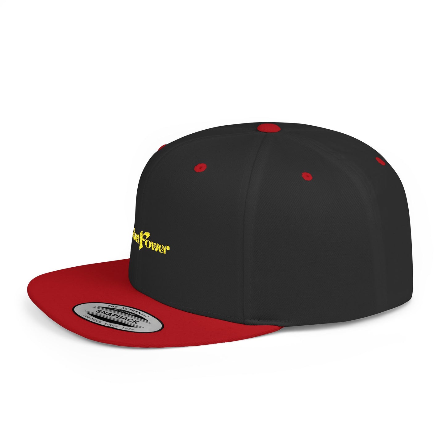 Solar Power Retro Flat Bill Snapback - snazzymerch