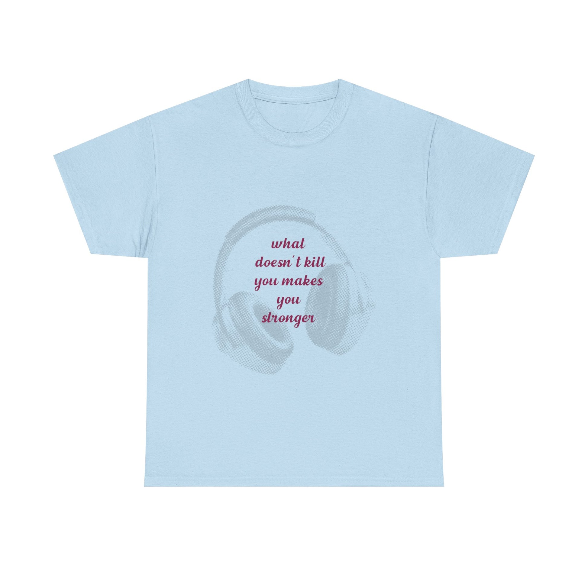 Stronger Soundwaves Unisex Heavy cotton tee Printify