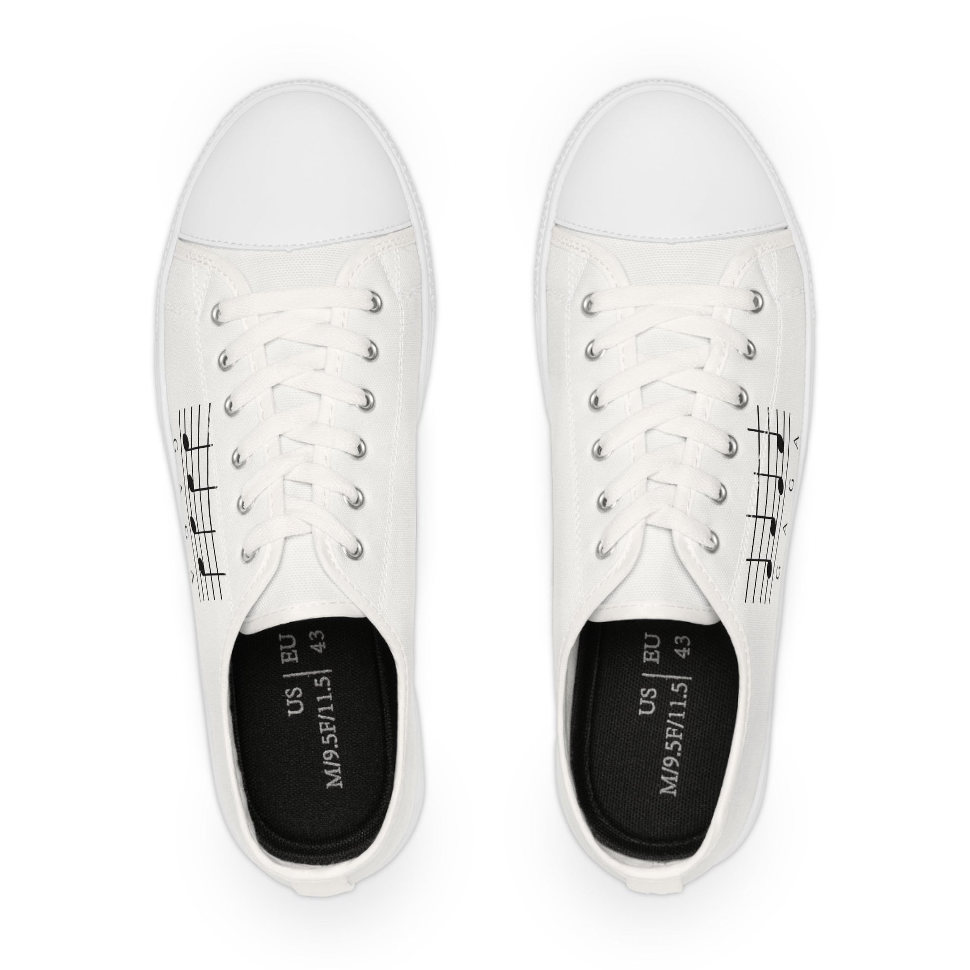 Signature Line Art – Unisex Low Top Sneakers Printify