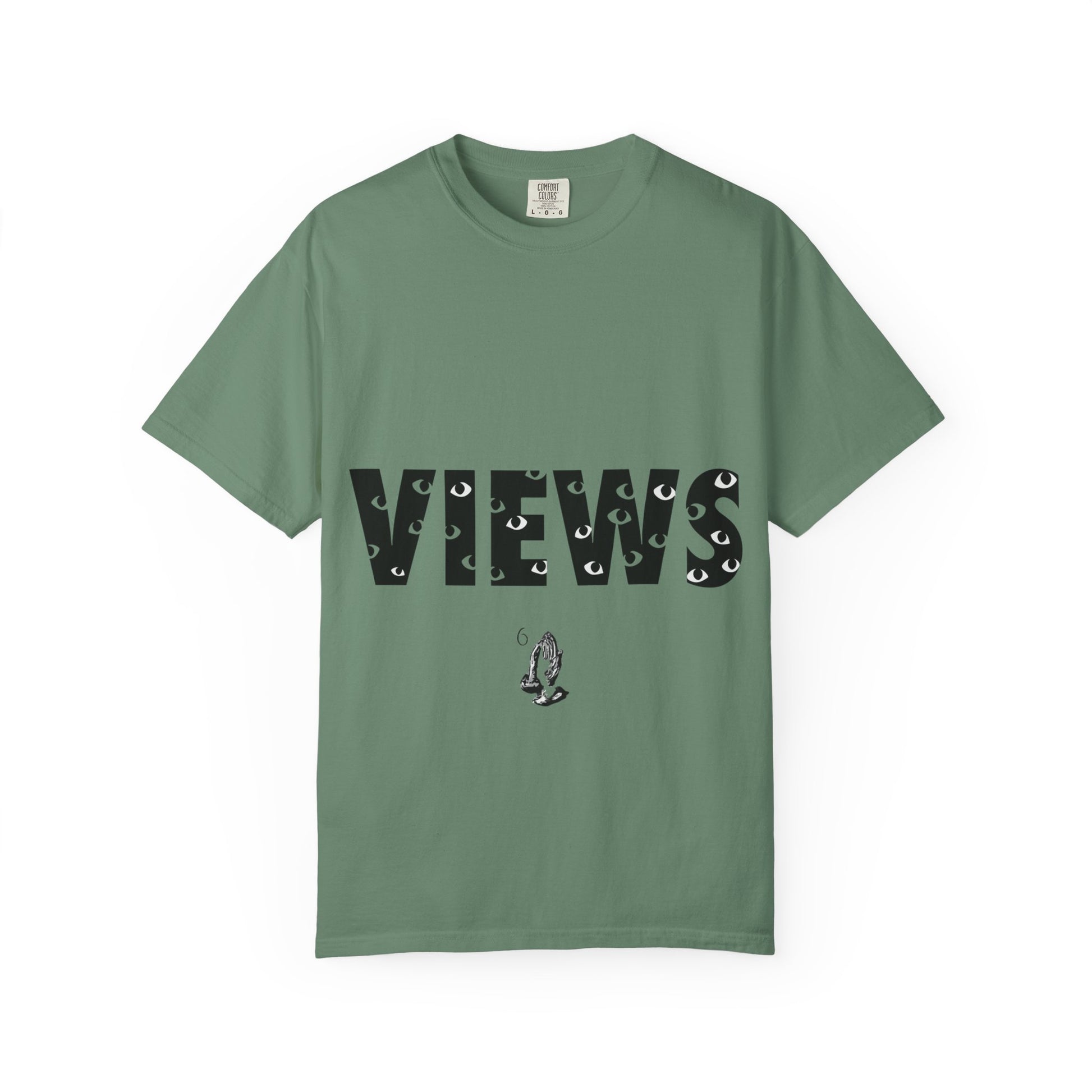 All Eyes on Views Dyed Tshirt Printify