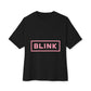 Minimal BLINK Logo – Oversized Boxy Tee Printify