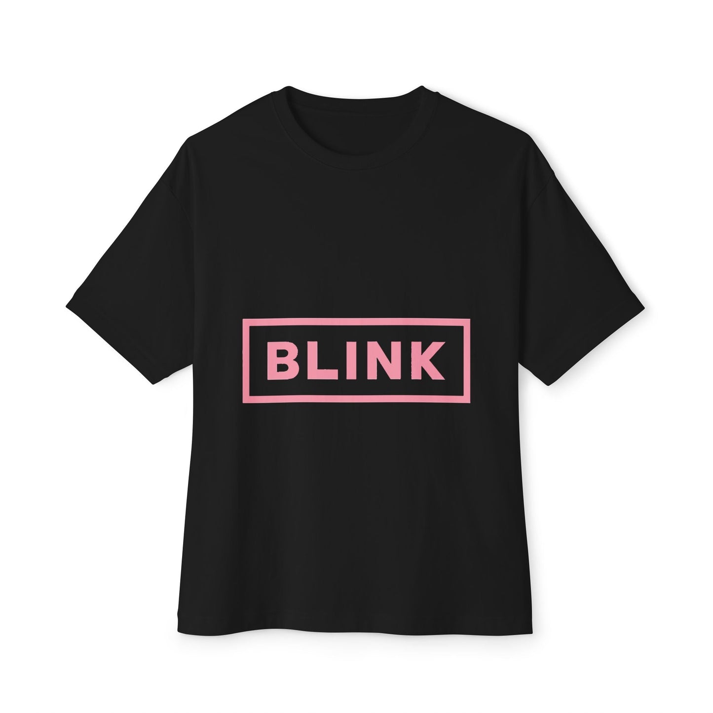 Minimal BLINK Logo – Oversized Boxy Tee Printify