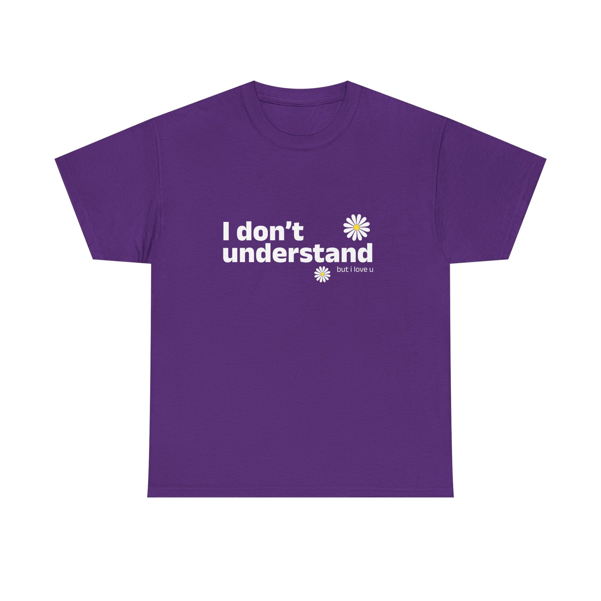 I Don’t Understand Unisex Heavy Cotton Tee - snazzymerch