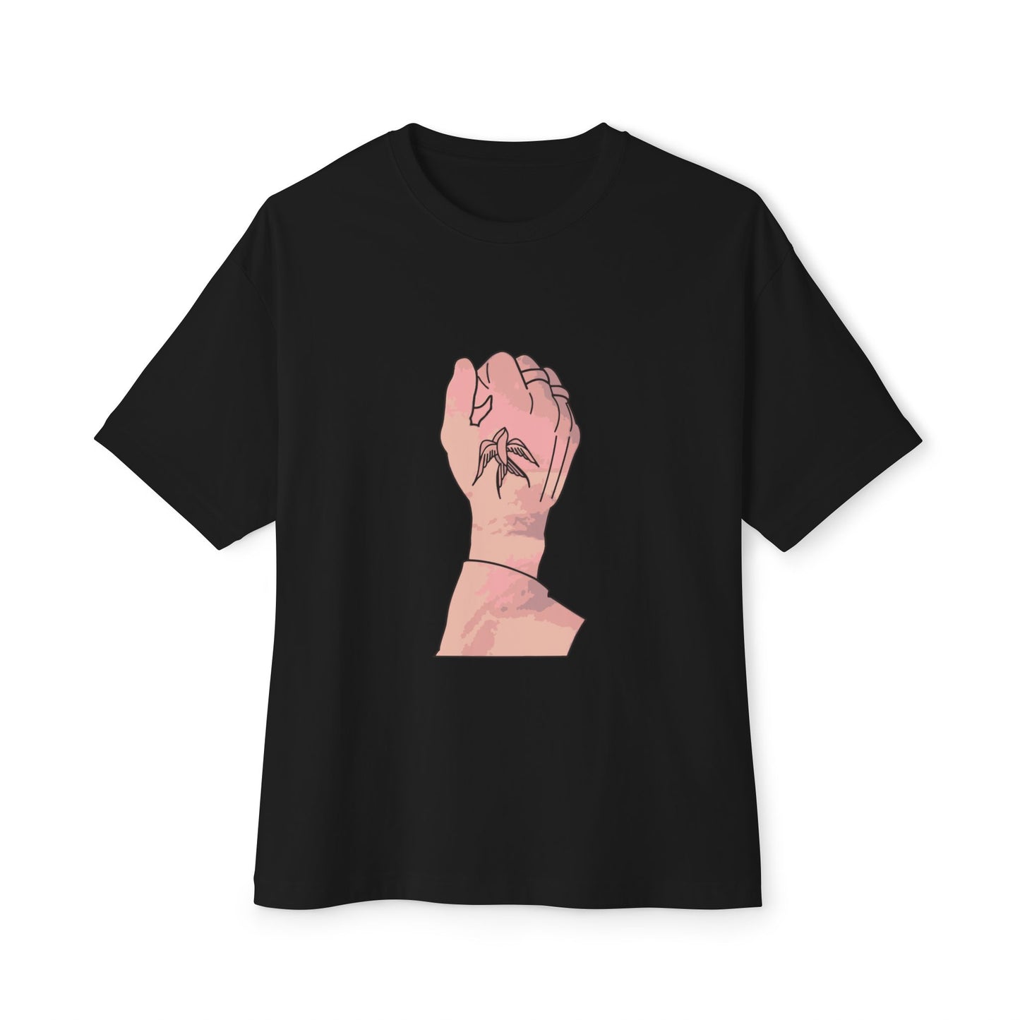 Ink in Motion Unisex Oversized Boxy Tee Printify