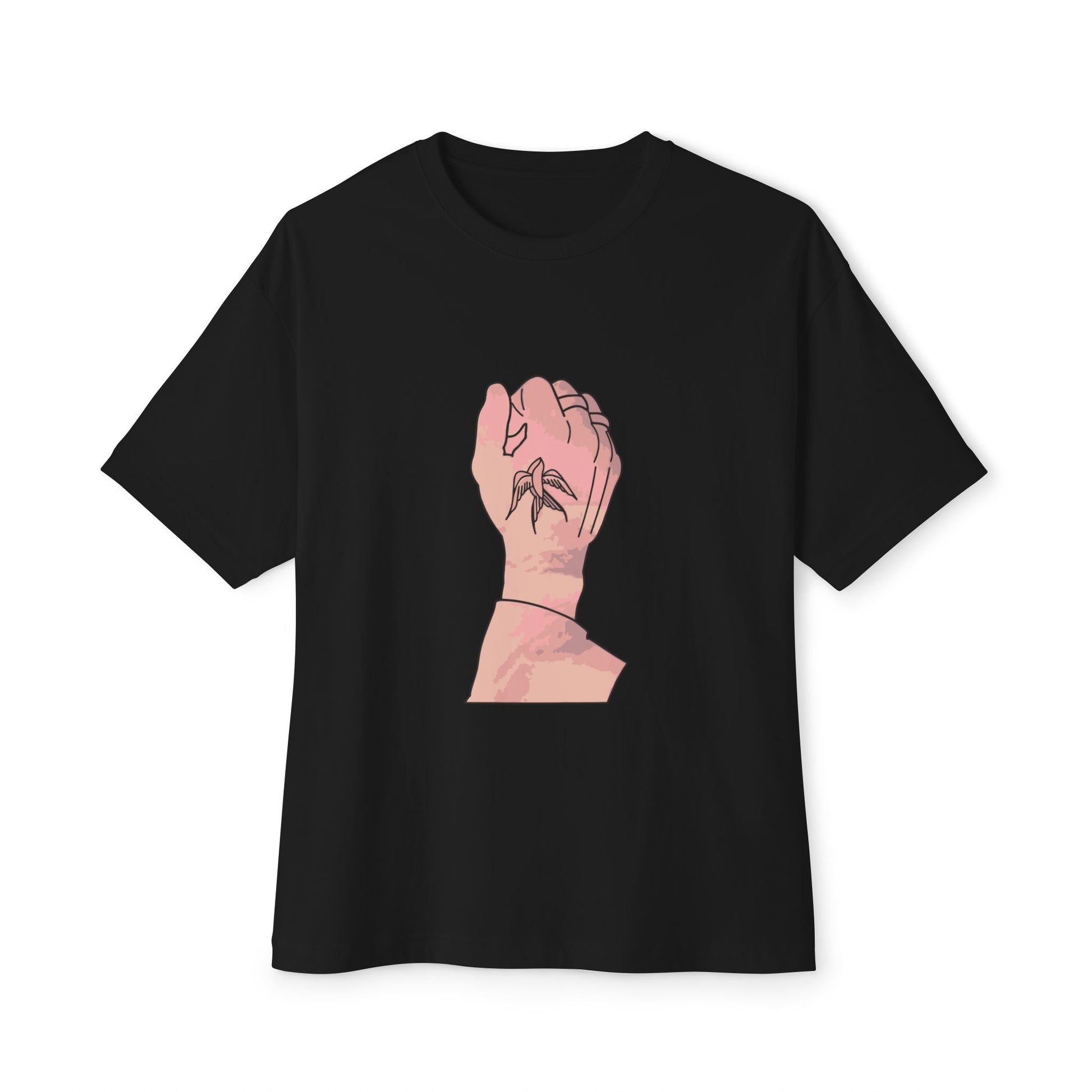 Ink in Motion Unisex Oversized Boxy Tee Printify