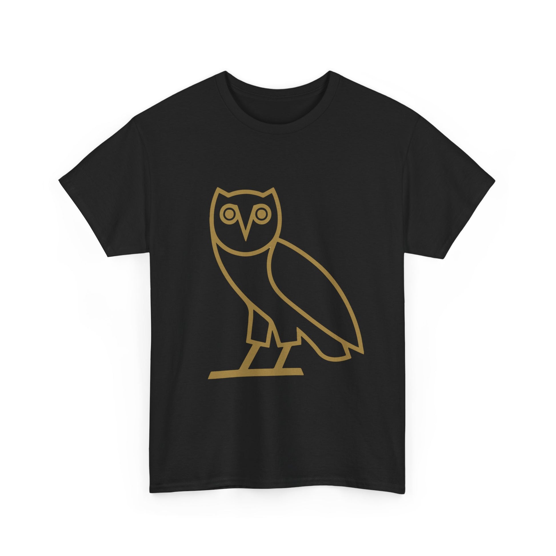 Classic Owl Heavy Cotton Tee Printify