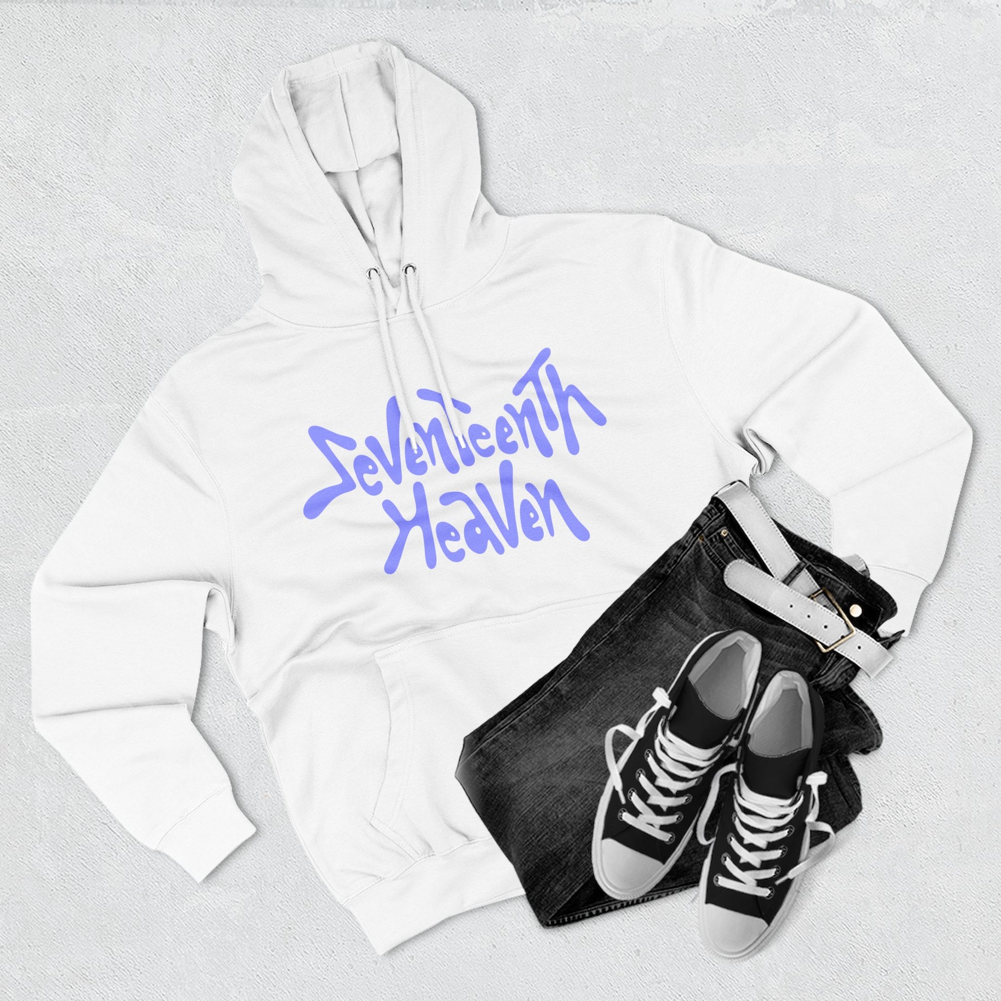 Seventeenth Heaven Three-Panel Fleece Hoodie - snazzymerch