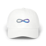 Cosmic Infinity Loop Classic dad cap Printify
