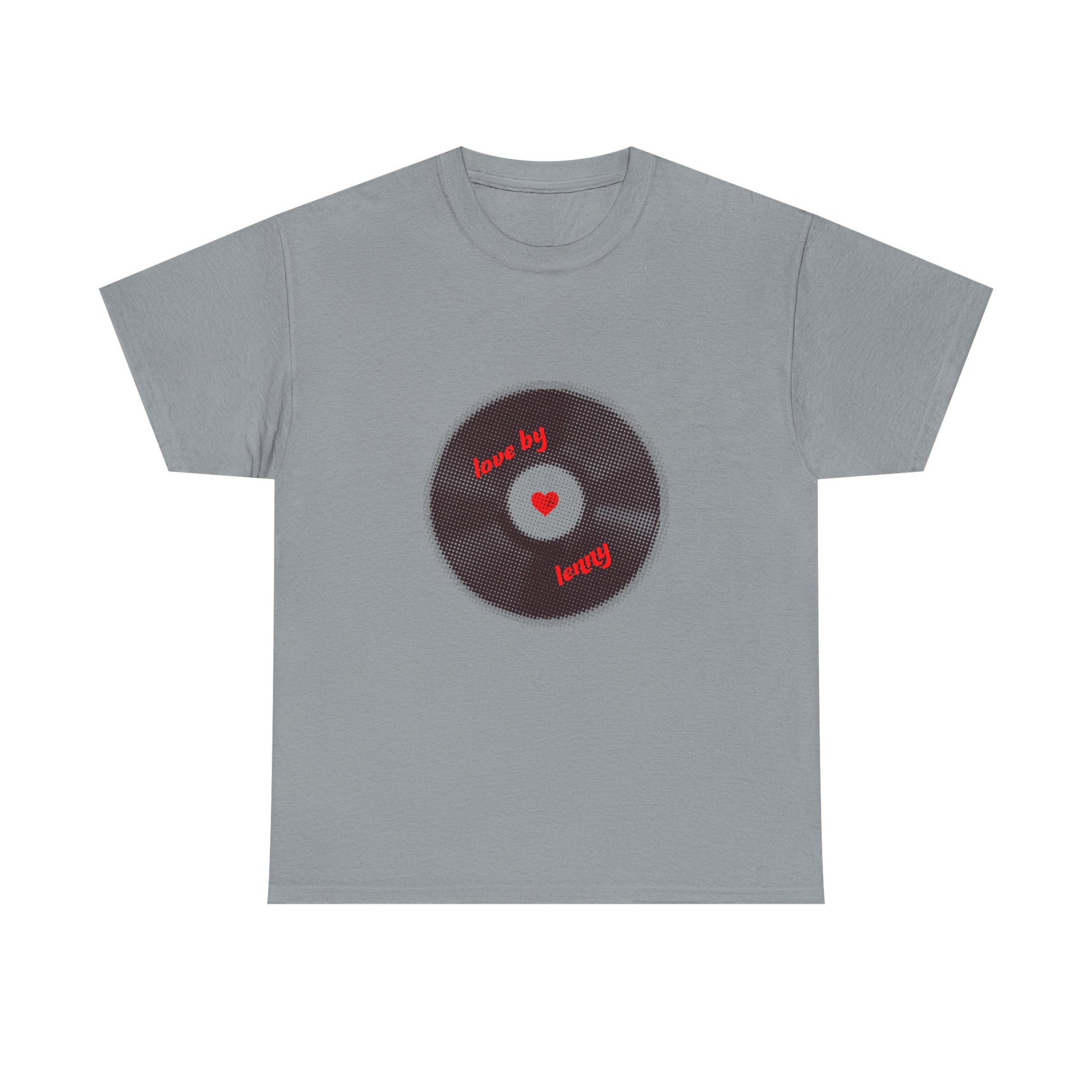 Vinyl Love Spin Unisex Heavy cotton tee Printify