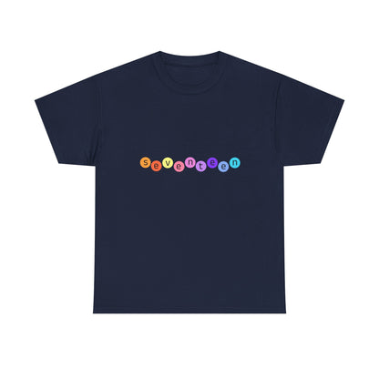 Color Pop Seventeen Unisex Heavy Cotton Tee - snazzymerch